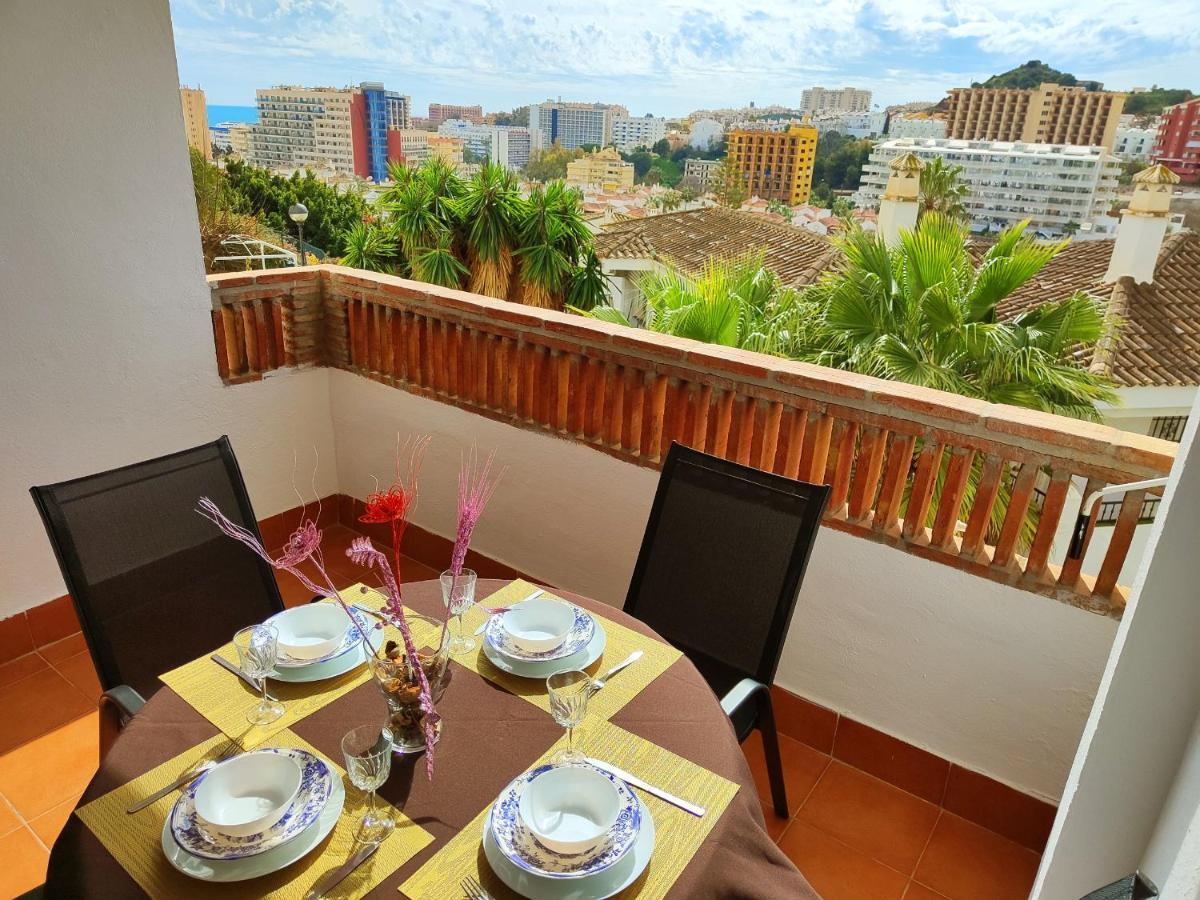 2Bdr Sunny Apartment With Pool And Private Parking In Benalmádena Exterior photo